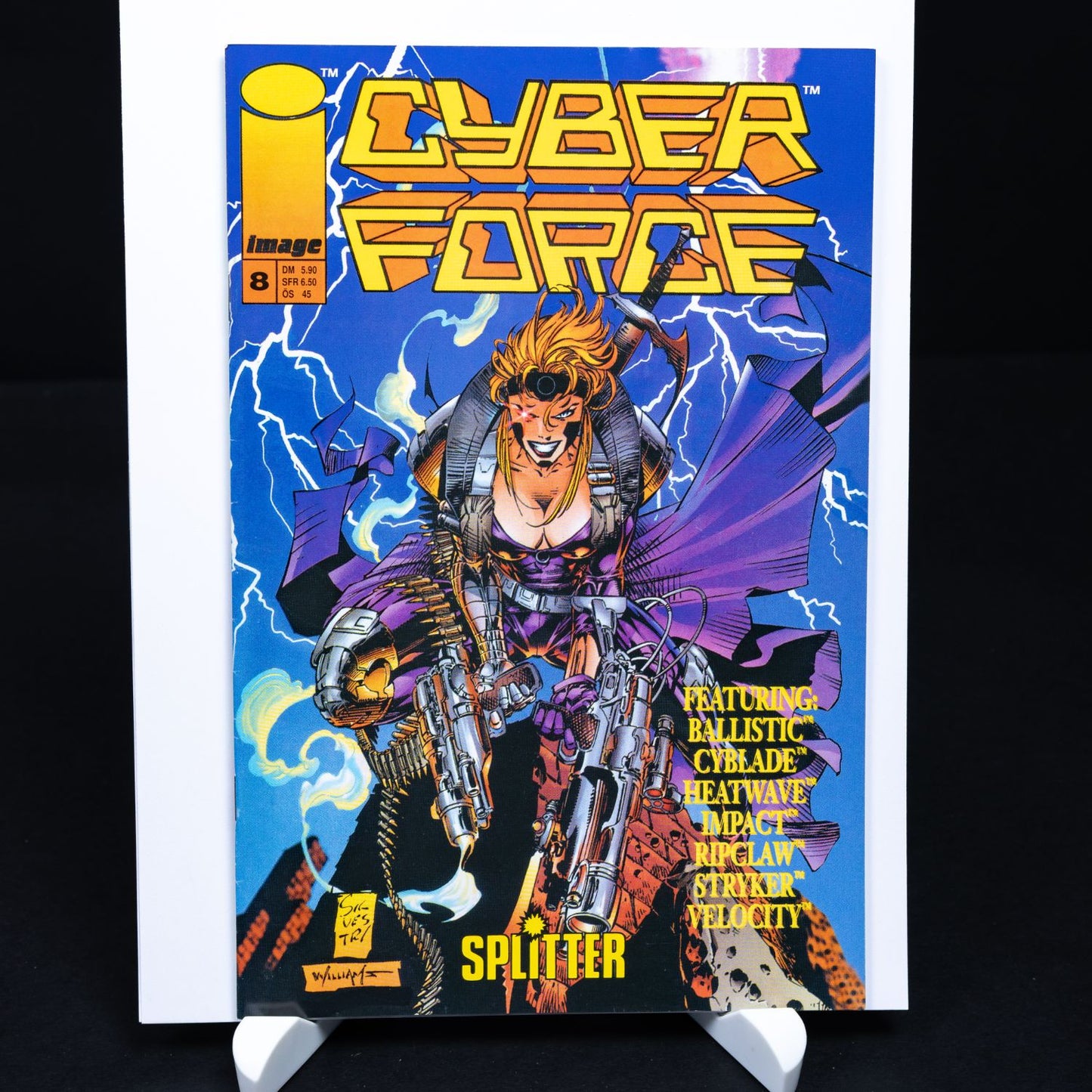 Cyber Force - Comic #8 (1997) - Presseausgabe - Deutsch - Z 1