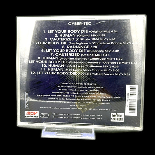 Cyber-Tec - Cyber-Tec - CD - 1995 - Electronic - Jean Luc De Meyer - Gebraucht