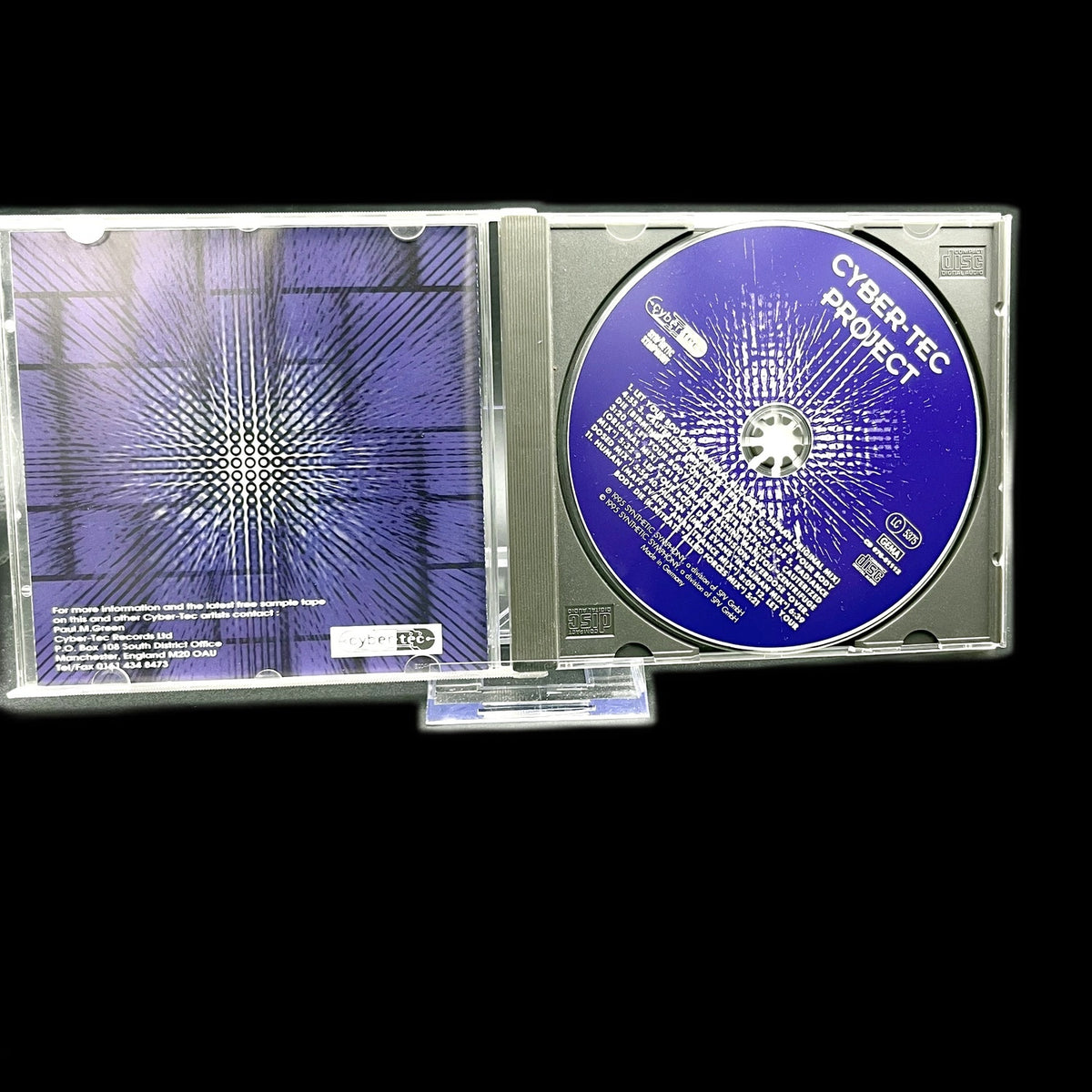 Cyber-Tec - Cyber-Tec - CD - 1995 - Electronic - Jean Luc De Meyer - Gebraucht