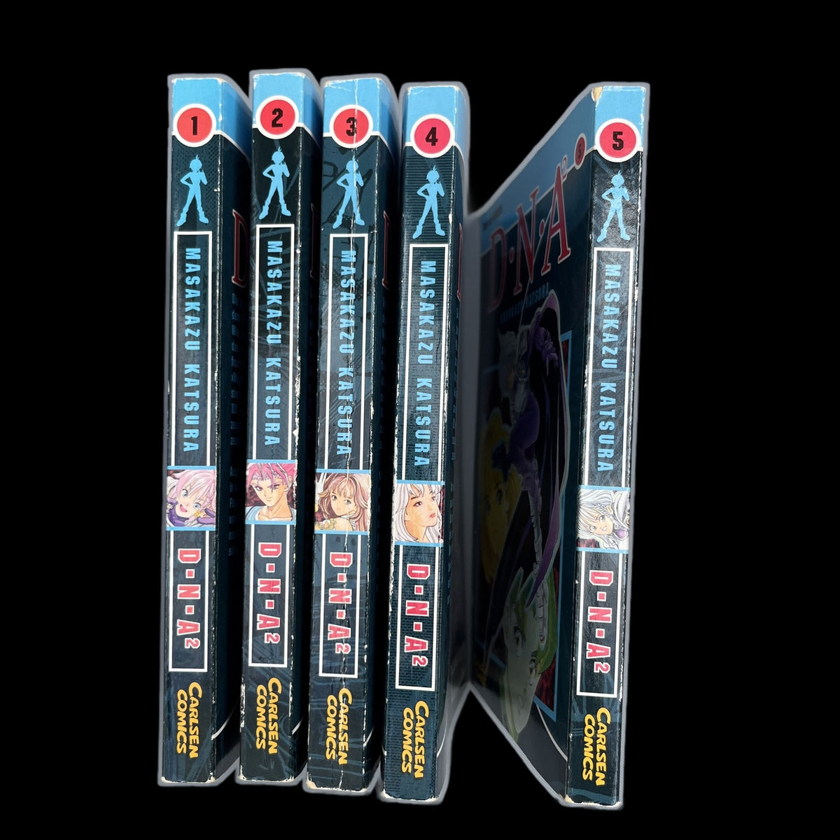 D.N.A² - Band 1-5 - Carlsen Manga - Deutsch - Masakazu Katsura - Shonen
