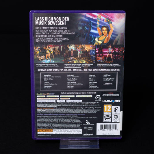 dance-central-xbox-360-kinect-tanzspiel-pal-cib-zustand-okay-2 - Utopia Collectibles