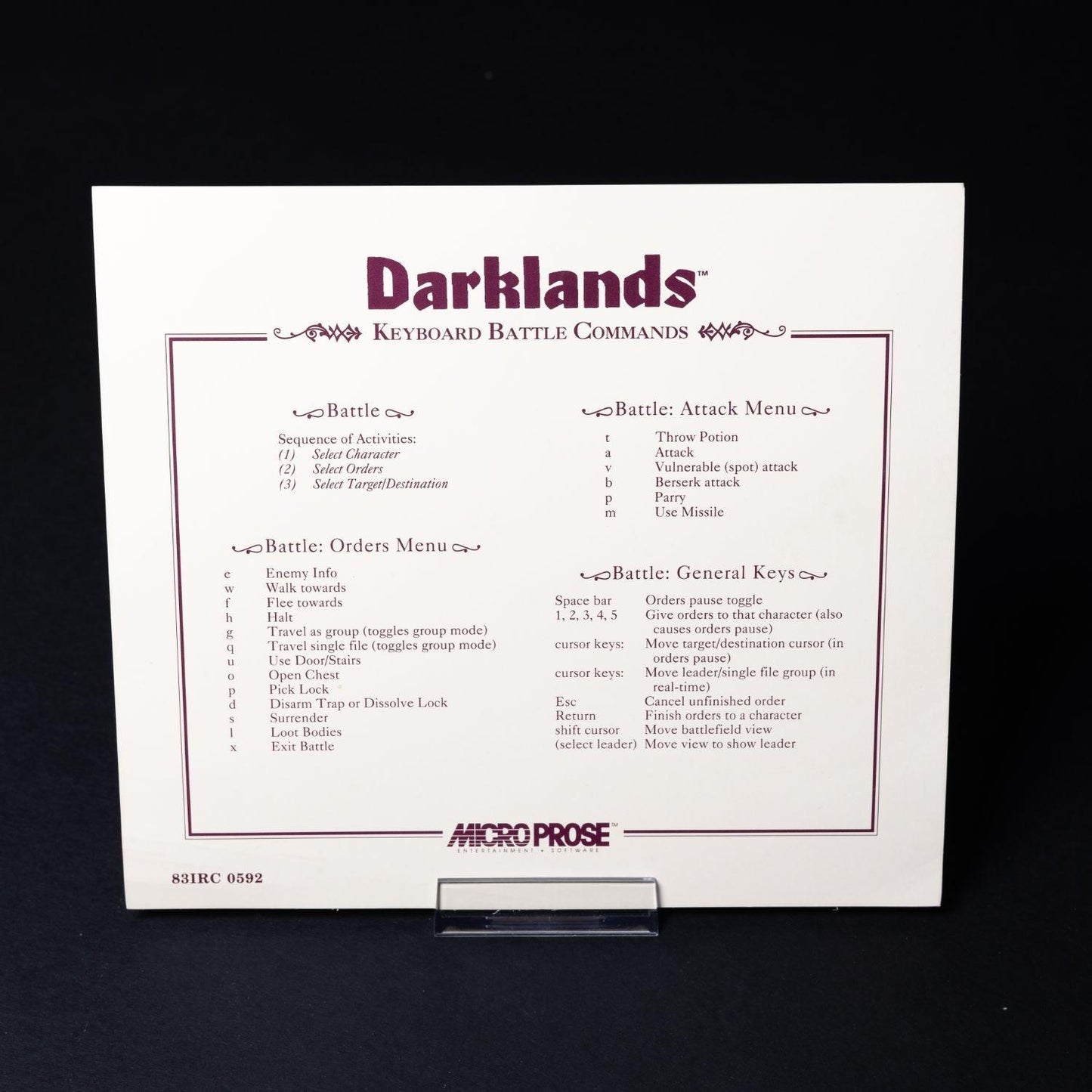 Darklands (1992) - PC IBM / MS-DOS Spiel - Big Box CiB Komplett - Sammlerzustand