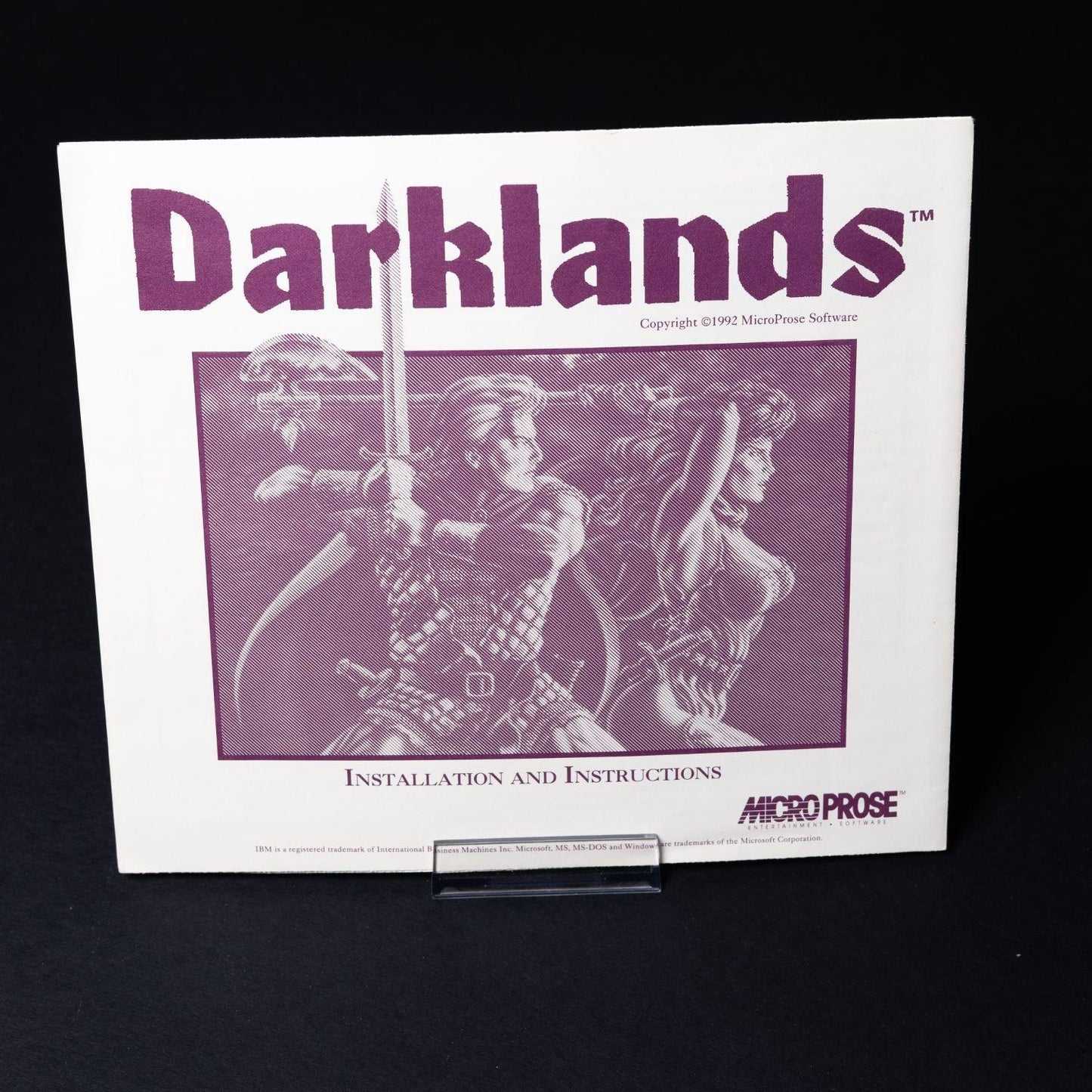 Darklands (1992) - PC IBM / MS-DOS Spiel - Big Box CiB Komplett - Sammlerzustand