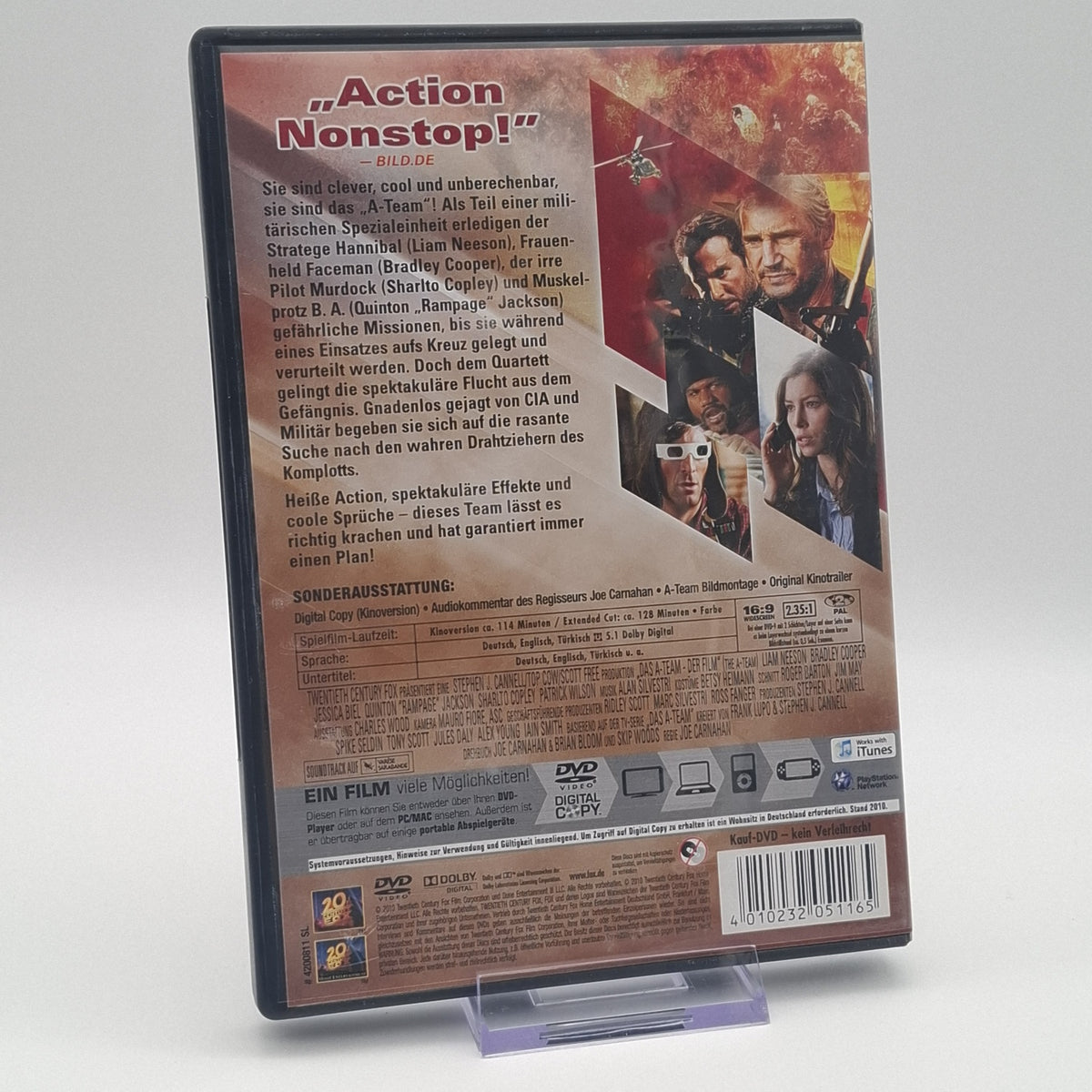 Das a-Team - Der Film - Extended Cut - Liam Neeson - DVD - Zustand Sehr Gut