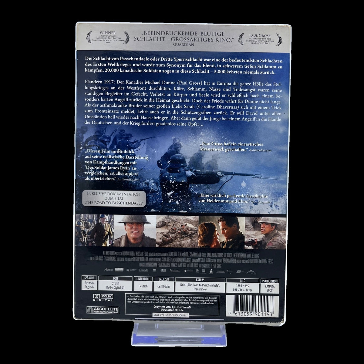 Das Feld der Ehre - Passchendaele - Inklusive Dokumentation - DVD - Gebraucht