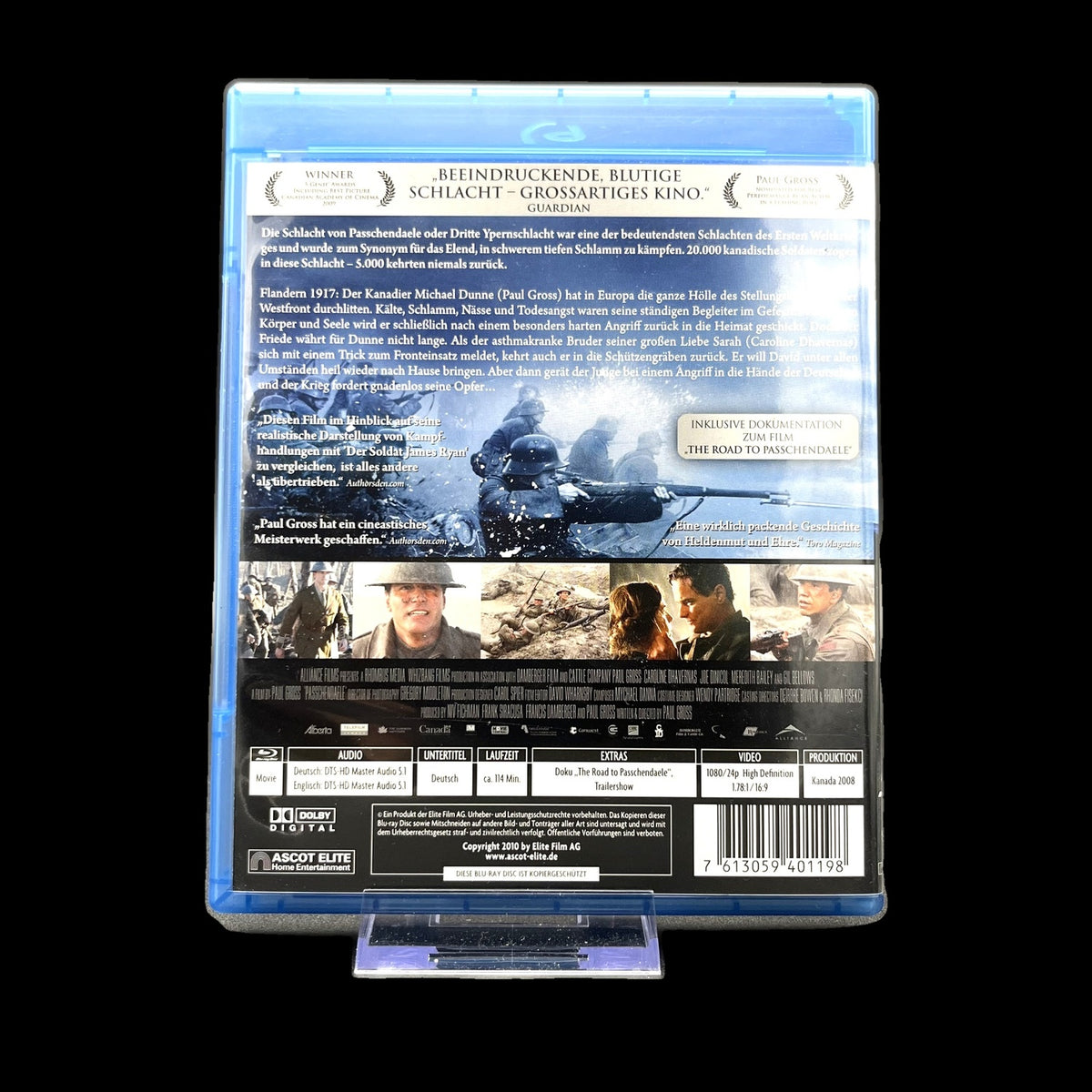 Das Feld der Ehre - Passchendaele - Wendecover - Blu-Ray - Film - Gebraucht