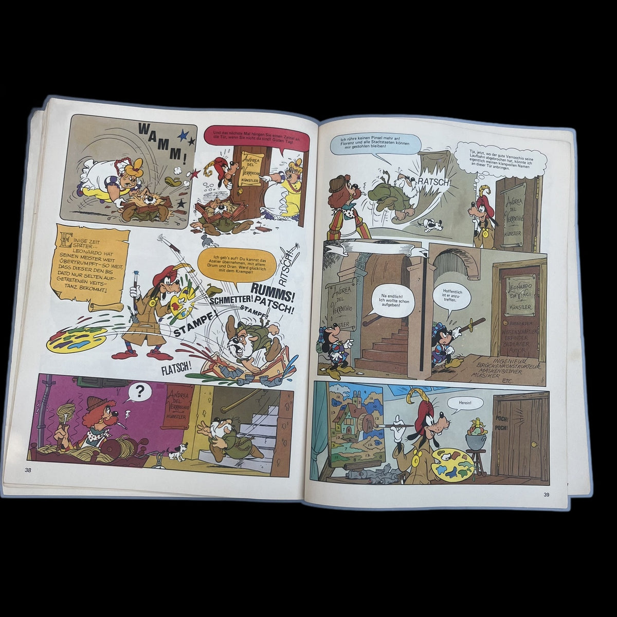 Das große Goofy Album - Band 1 - Leonardo da Vinci - 1983 - Disney - Deutsch