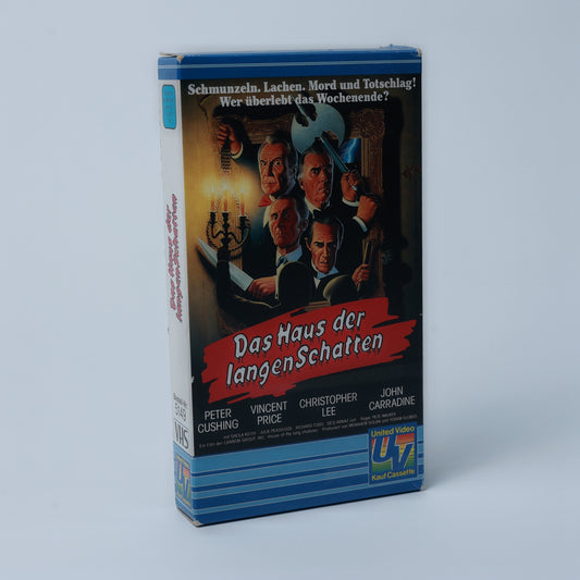 Das Haus der Langen Schatten - VHS Klassiker - Peter Cushing - PAL - Zustand Gut