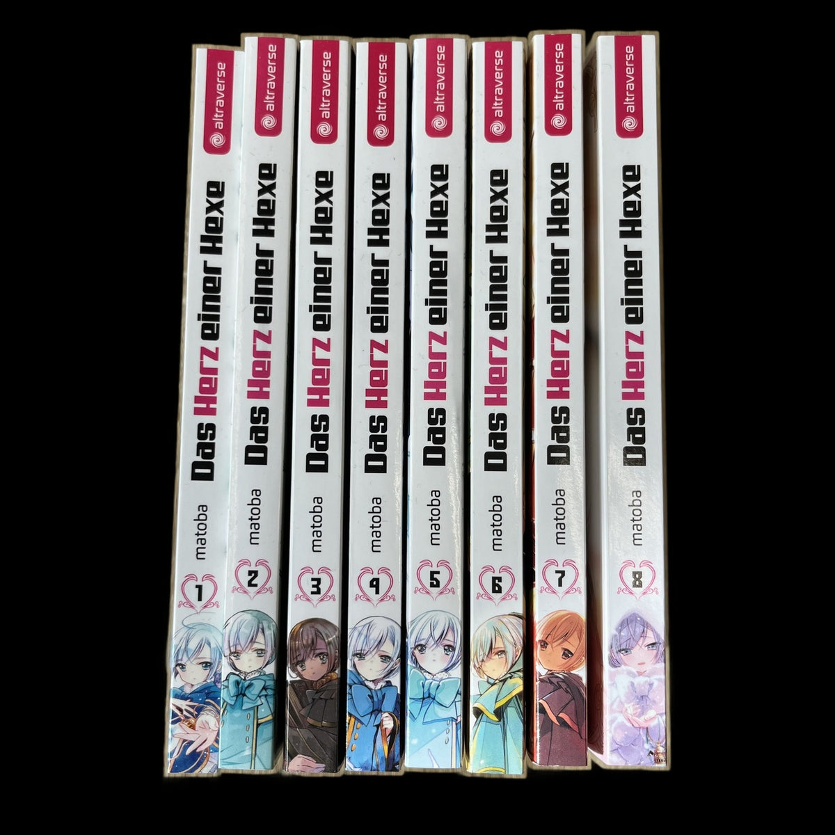 Das Herz einer Hexe - Band 1-8 - altraverse - Deutsch - matoba - Manga - Fantasy