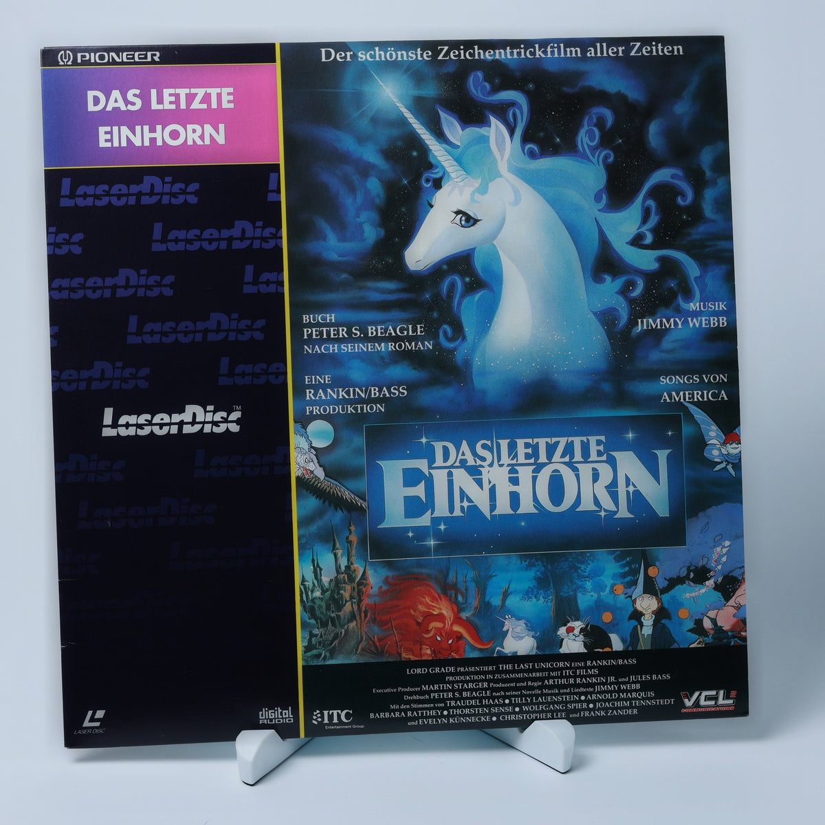 Das Letzte Einhorn - VCL - Widescreen - 1989 - LaserDisc - Zustand Sehr Gut