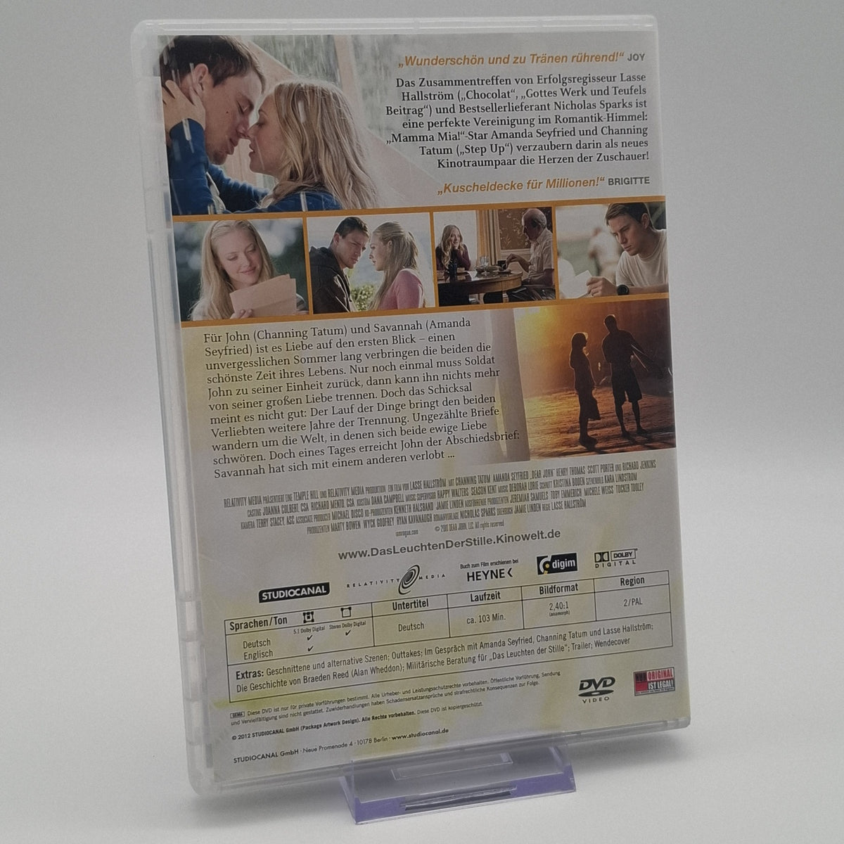 Das Leuchten der Stille - Channing Tatum, a. Seyfried - DVD - Zustand Sehr Gut