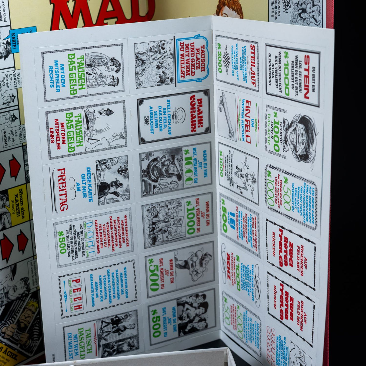 Das MAD Spiel - Parker Brettspiel - Zweite Auflage 1990er - Unbespielt