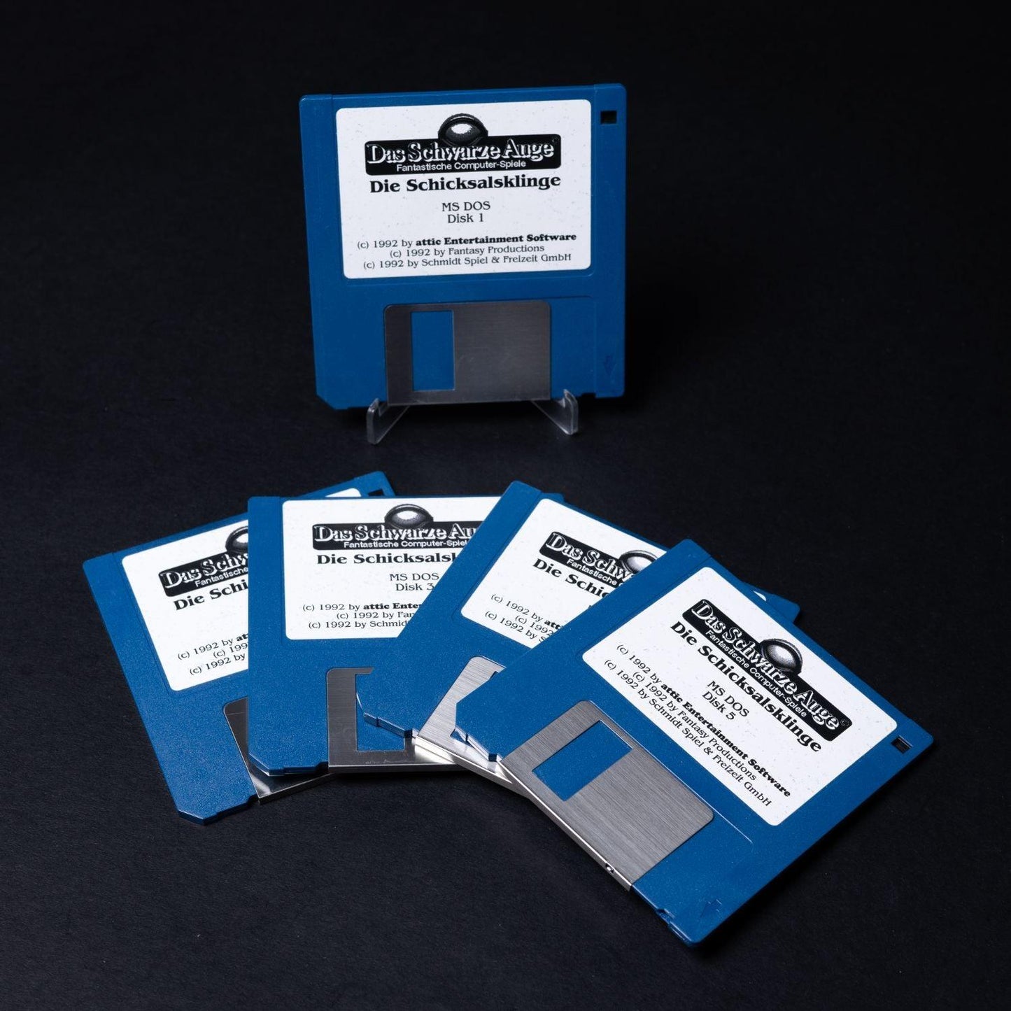 Das Schwarze Auge: Die Schicksalsklinge - PC Spiel 3,5'' - Big Box fast komplett