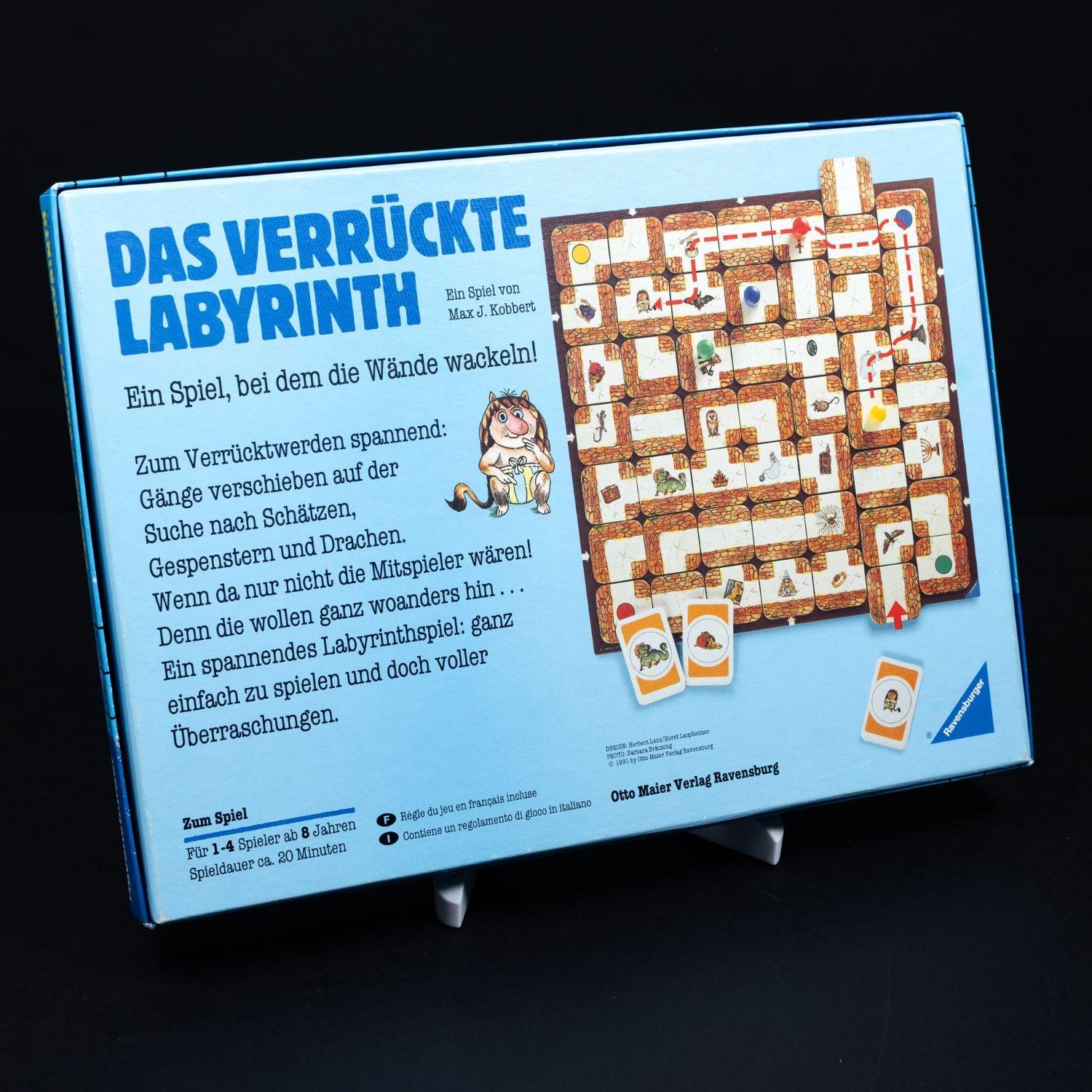 das-verrueckte-labyrinth-brettspiel-klassiker-selten-zustand-sehr-gut-2 - Utopia Collectibles