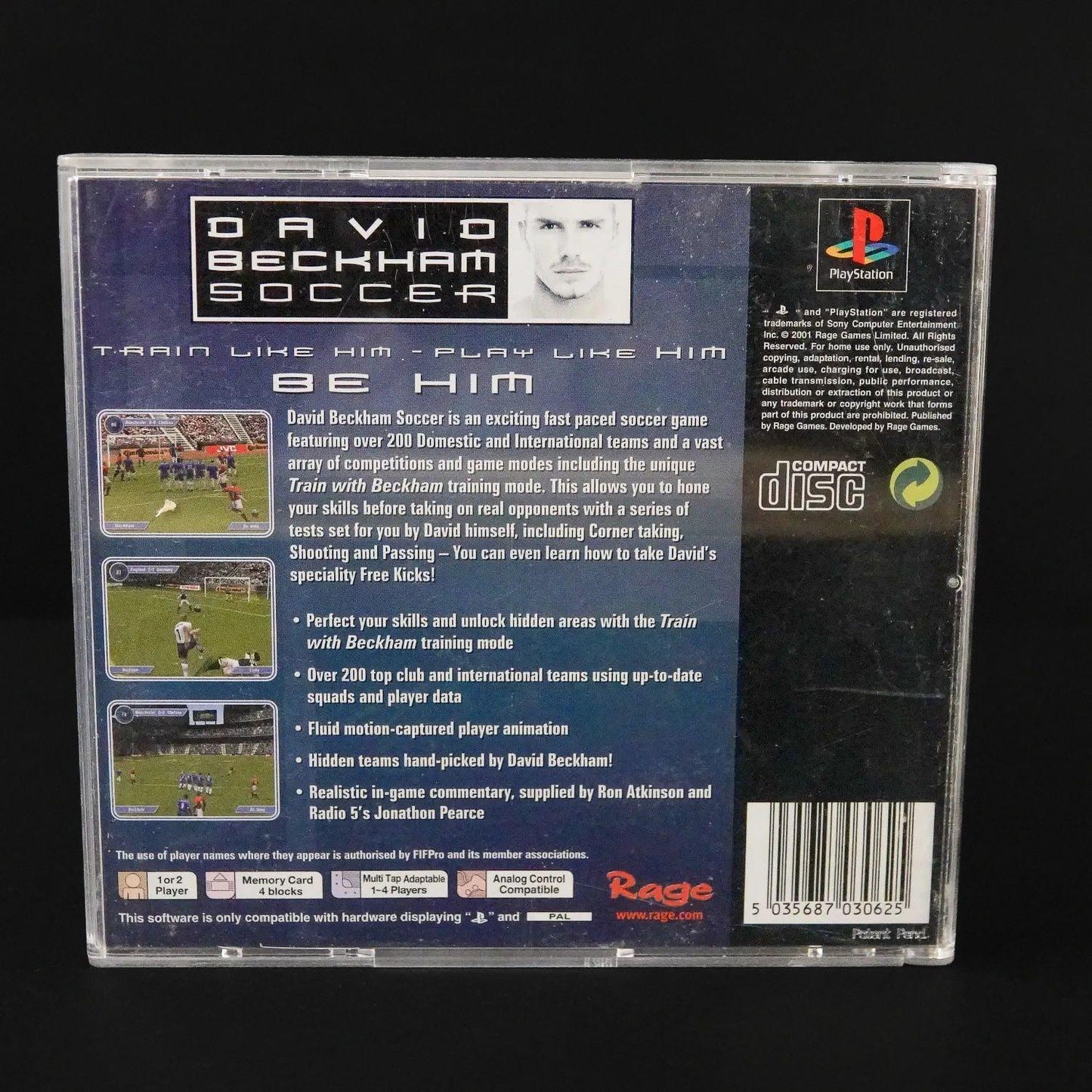 david-beckham-soccer-playsation-1-ps1-cib-komplett-englisch-gebraucht-4 - Utopia Collectibles