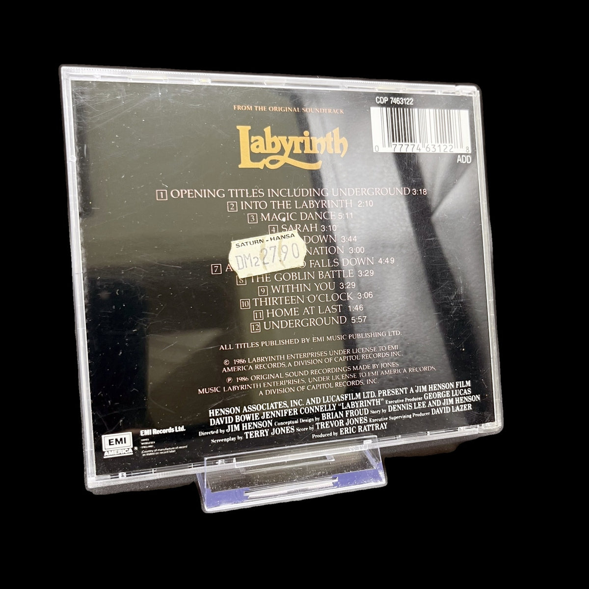 David Bowie / Trevor Jones - Labyrinth (Original Soundtrack) - CD - Gebraucht