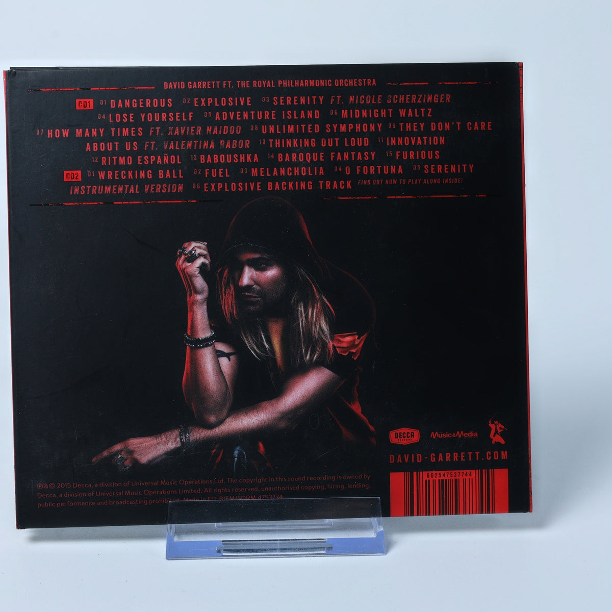 David Garrett - Explosive - Deluxe Edition - 2-CD - CD - Album - Gebraucht