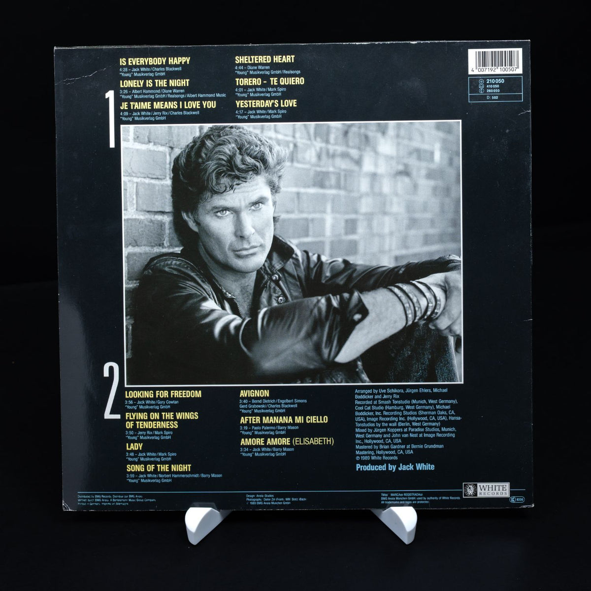 David Hasselhoff - Looking For Freedom - NM/VG+ - Gebraucht