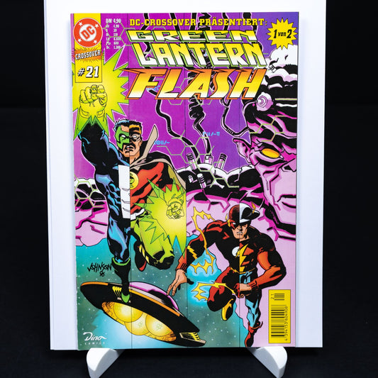 DC Crossover - Comic #21 (1998) - Green Lantern x Flash - Deutsch - Z 1