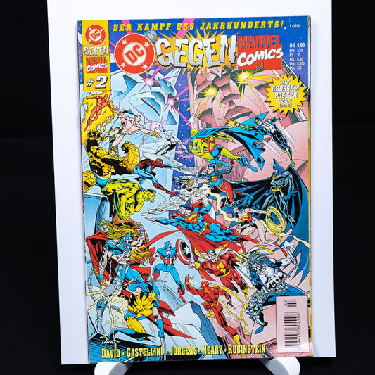 DC gegen Marvel - Comic #2 (1996) - Zweite Runde - Mit Poster 1v2 - Deutsch - Z2