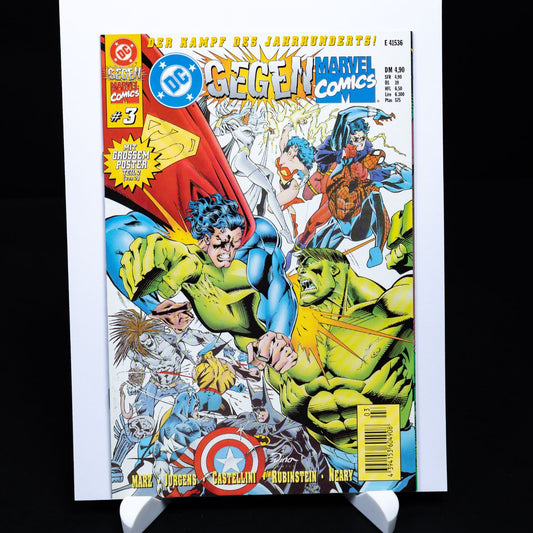 DC gegen Marvel - Comic #3 (1996) - Dritte Runde - Mit Poster 2v2 - Deutsch - Z1