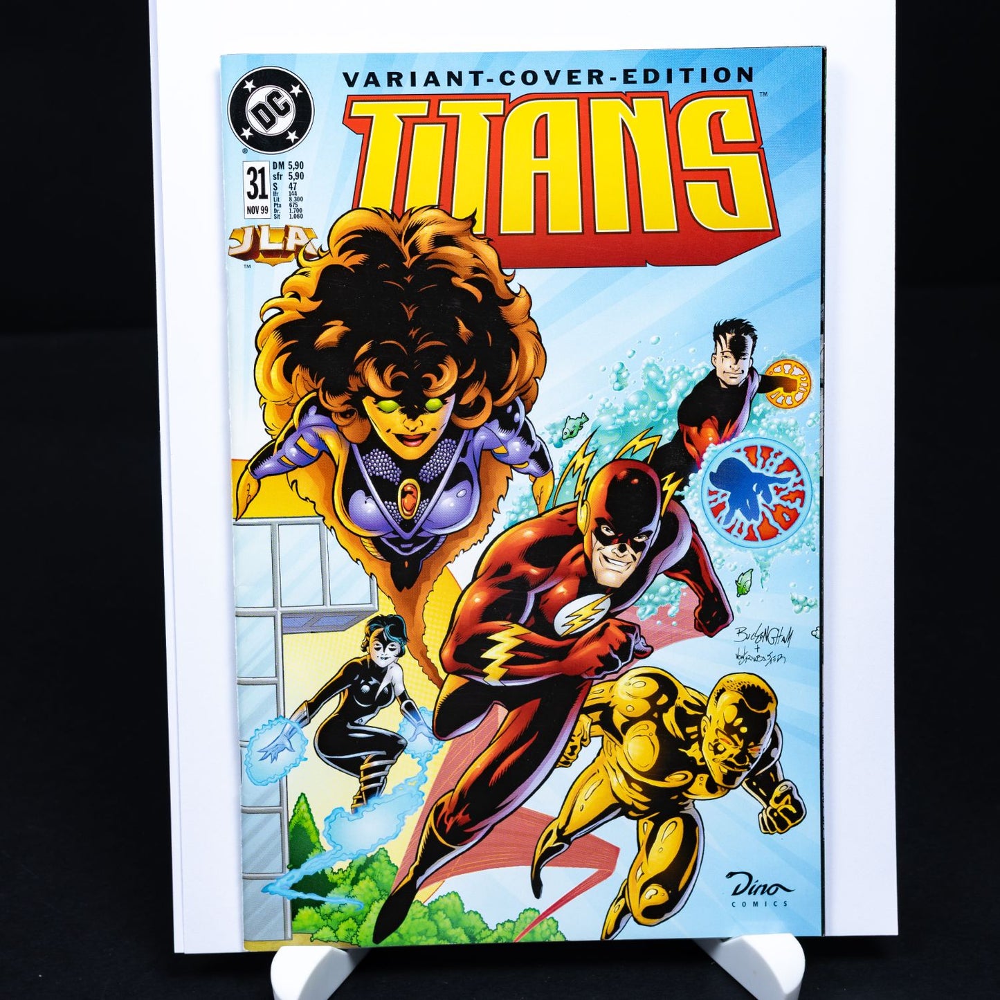 DC Titans - Comic #31 (Nov 99) - Variant-Cover-Edition - Mit Poster - DE - Z 0-1