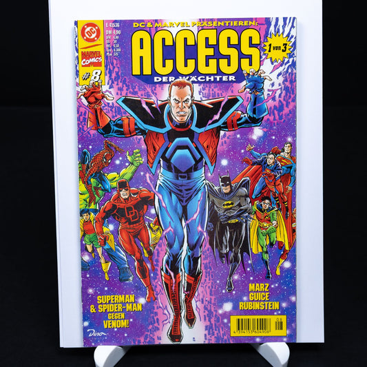 DC x Marvel Crossover - Comic #8 (1997) - Access der Wächter 1 von 3 - DE - Z1-2