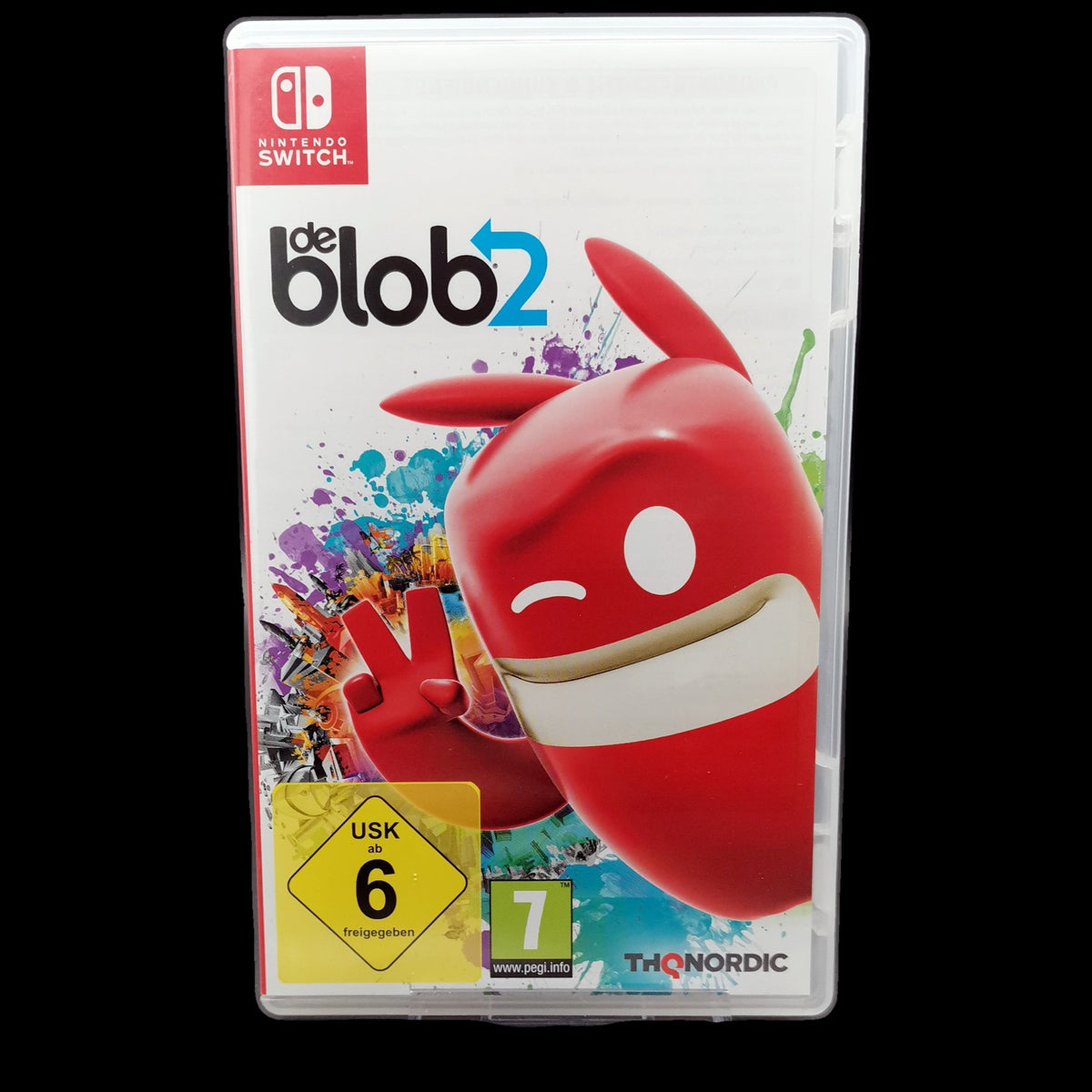 de Blob 2 - Nintendo Switch Spiel - PAL - Deutsch - Zustand Sehr gut