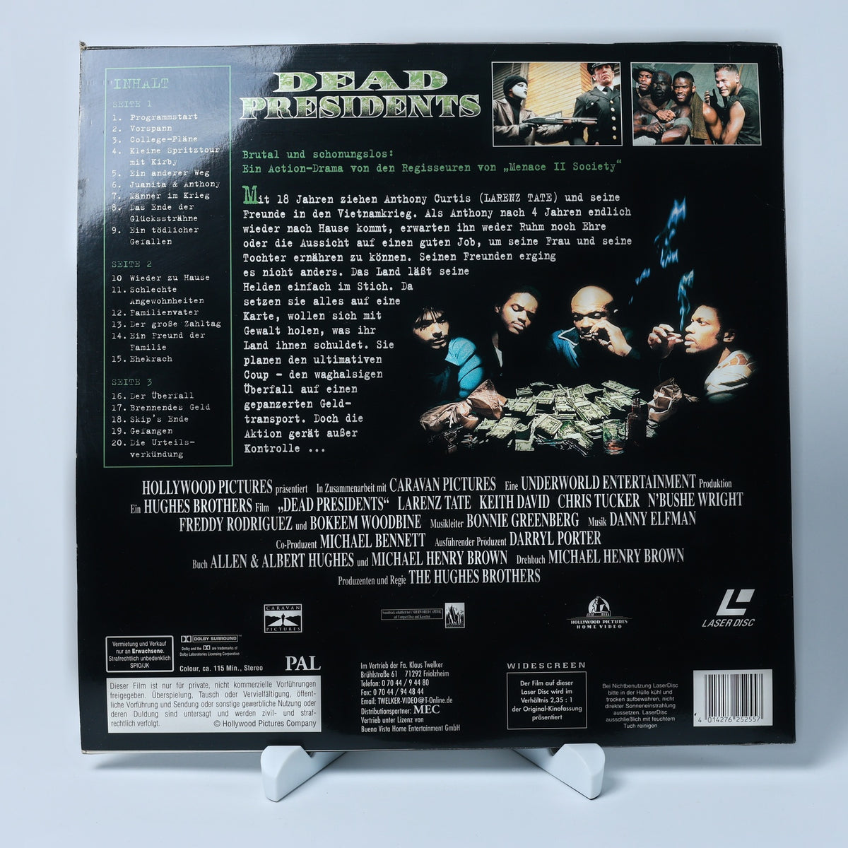 Dead Presidents - Widescreen Edition - PAL - Hughes Brothers - Zustand Gut