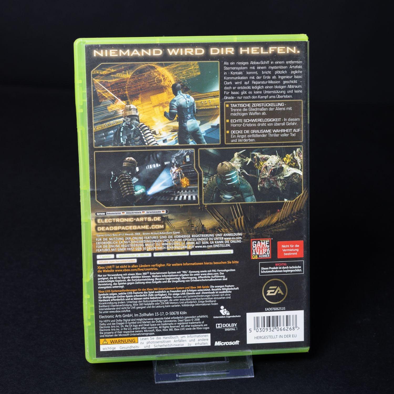 dead-space-xbox-360-spiel-cib-zustand-gut-2 - Utopia Collectibles
