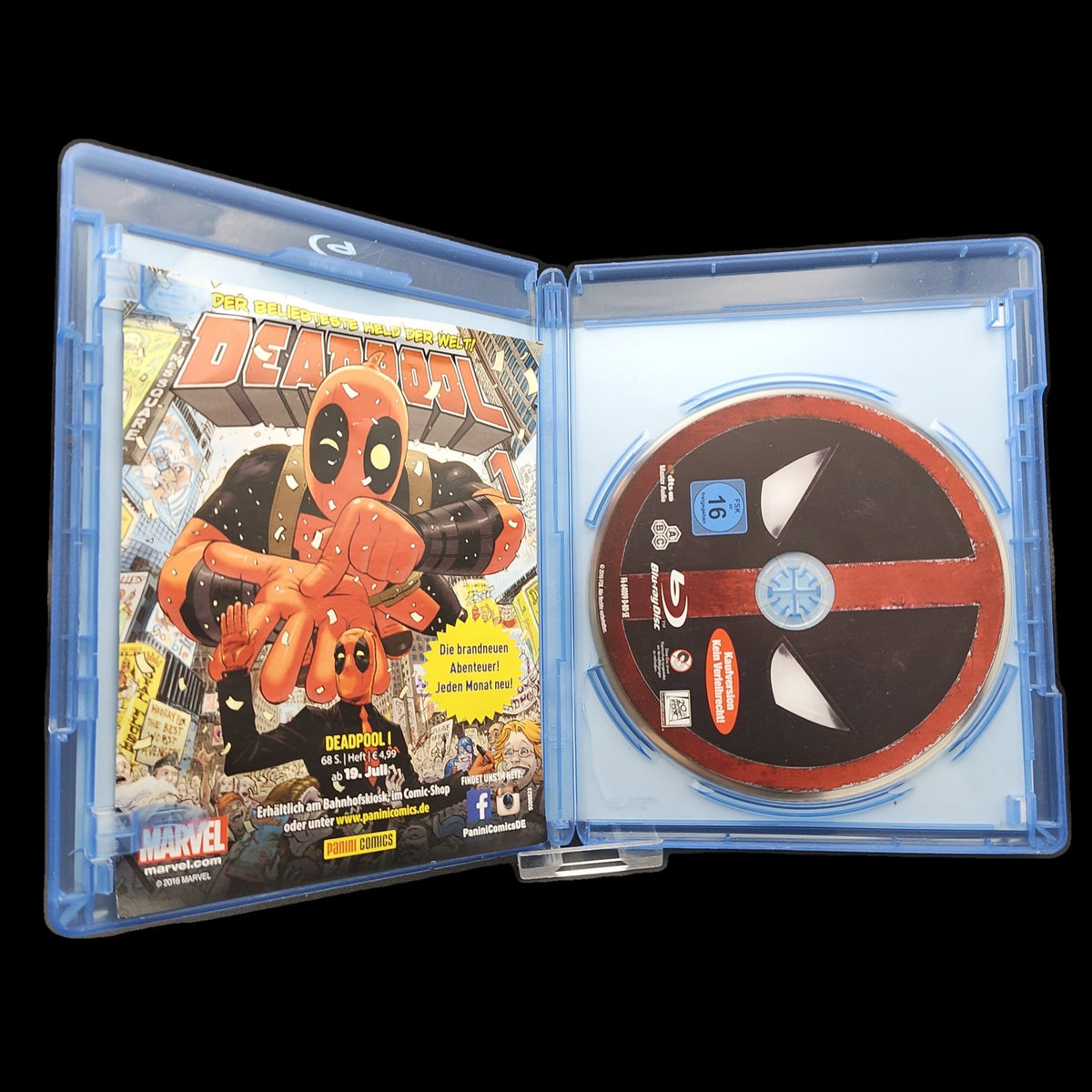 Deadpool - Marvel - Mit Einleger - Action - Blu-Ray - Superhelden - Gebraucht