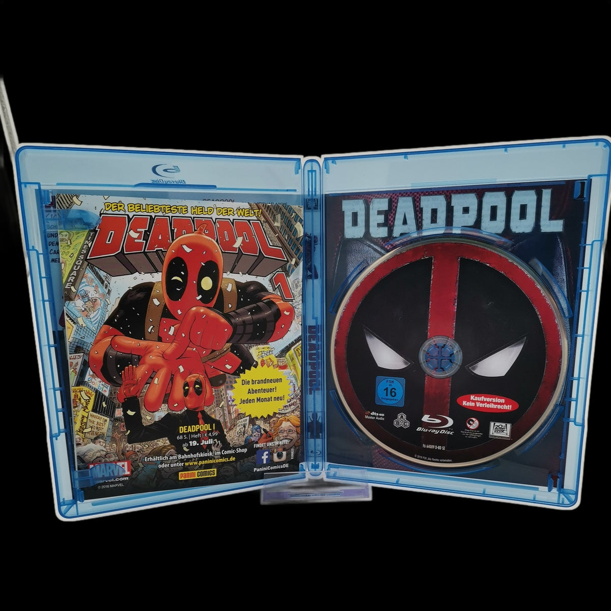 Deadpool - Marvel - Wendecover - Blu-Ray - Action - Superhelden - Sehr gut