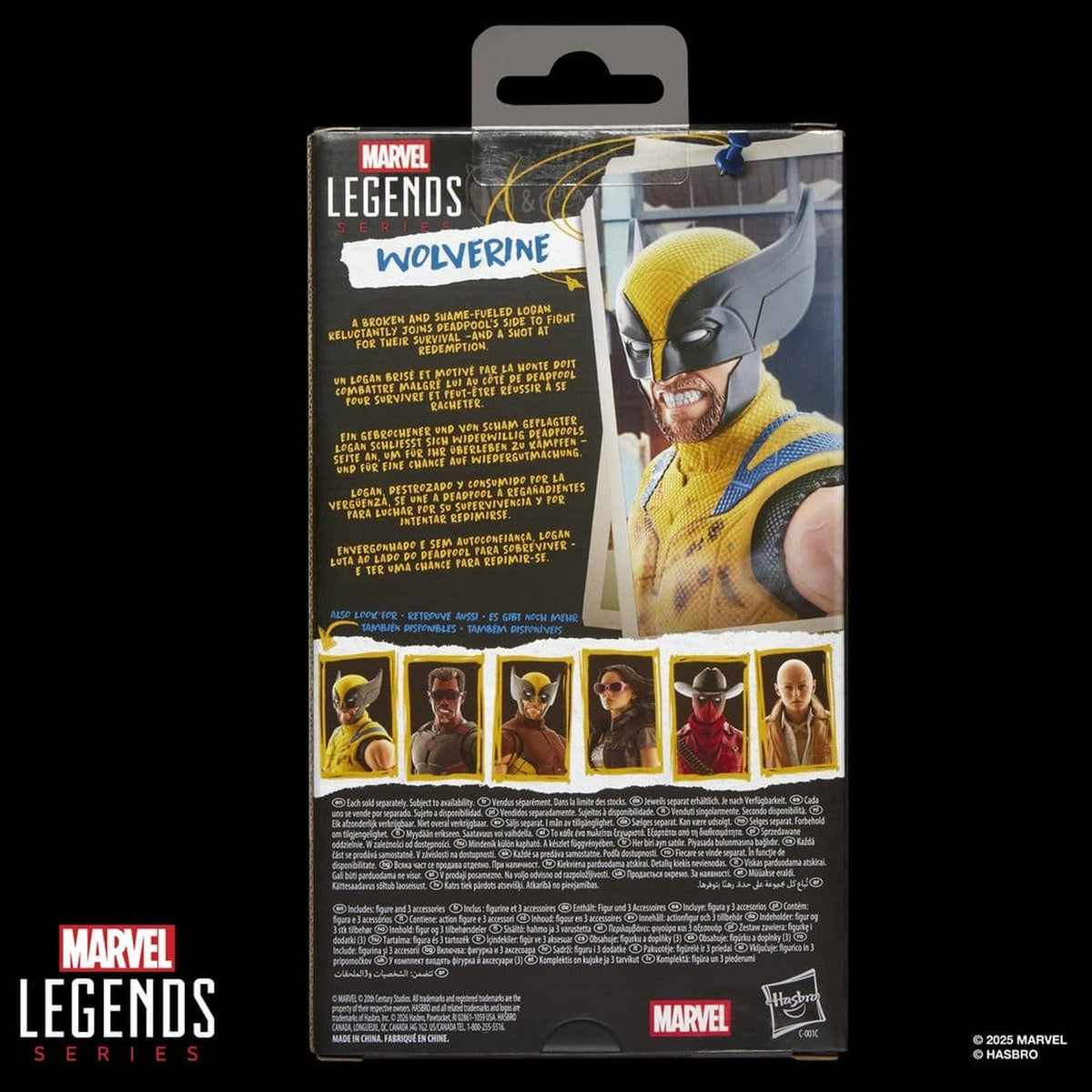 Deadpool & Wolverine Marvel Legends Actionfigur Wolverine 15 cm - Neu & OVP