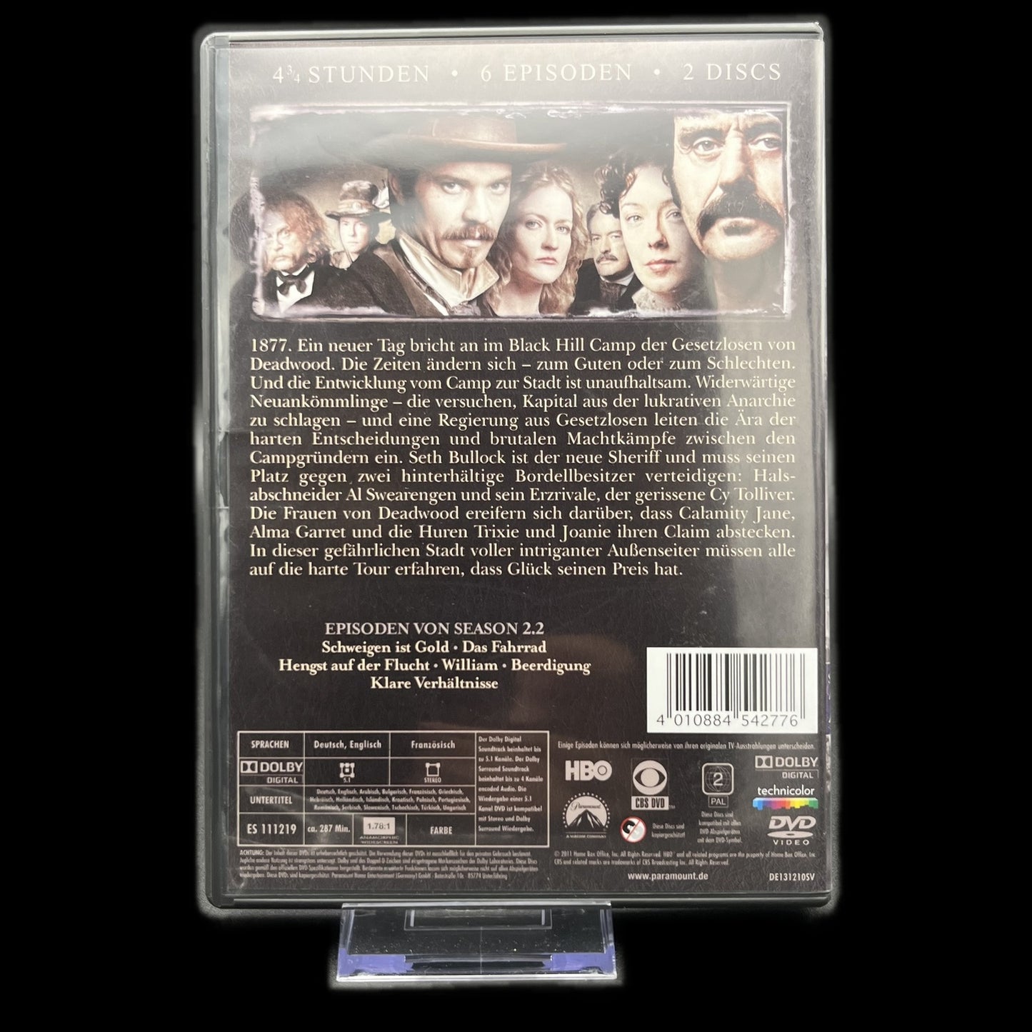 Deadwood - Staffel 2 - 2 Discs - Western - DVD - Fernsehserie - Gebraucht