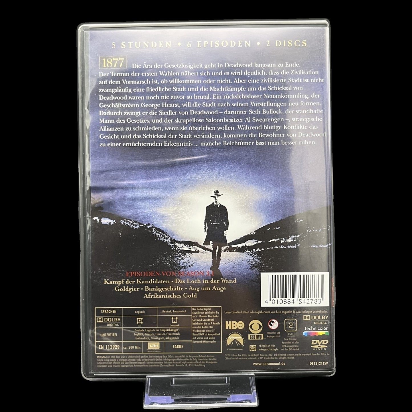 Deadwood - Staffel 3 - 2 Discs - Western - DVD - Fernsehserie - Gebraucht