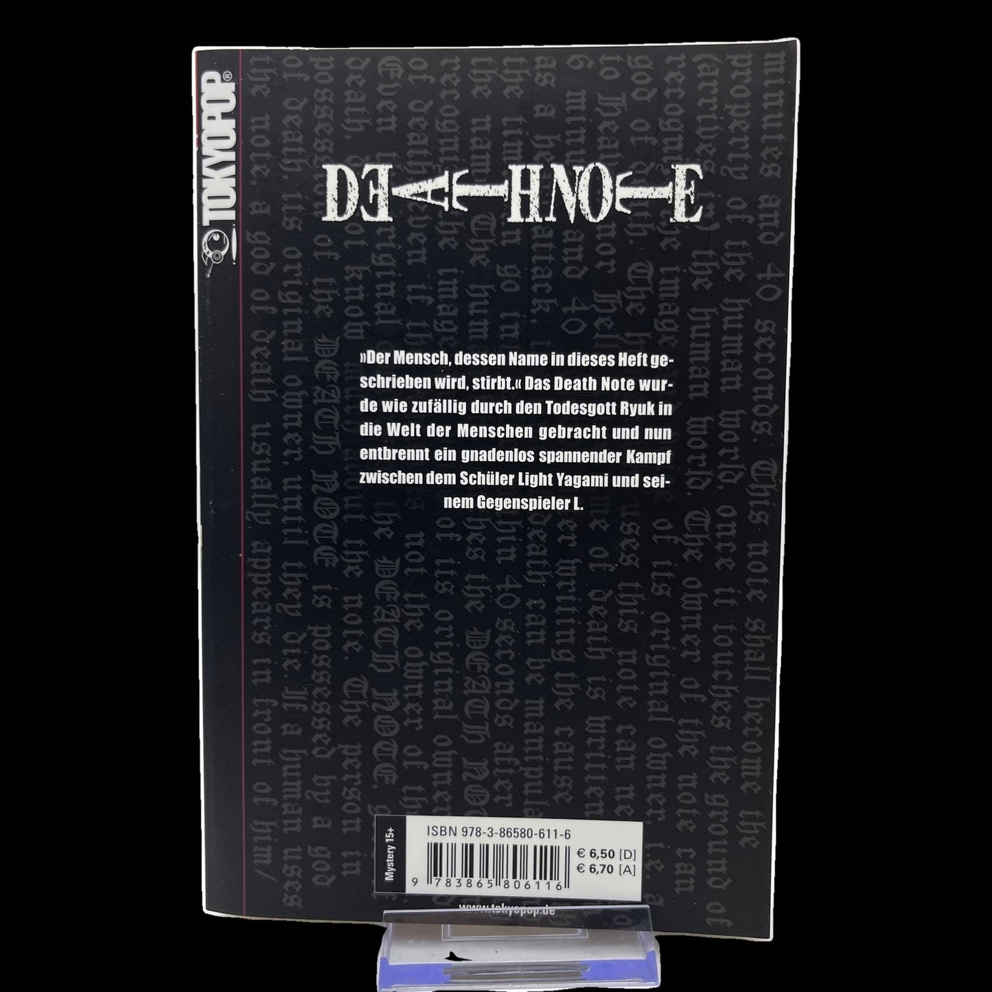 Death Note - Band 1 - TOKYOPOP - Deutsch - Mystery - Schwarzweiß - Gebraucht