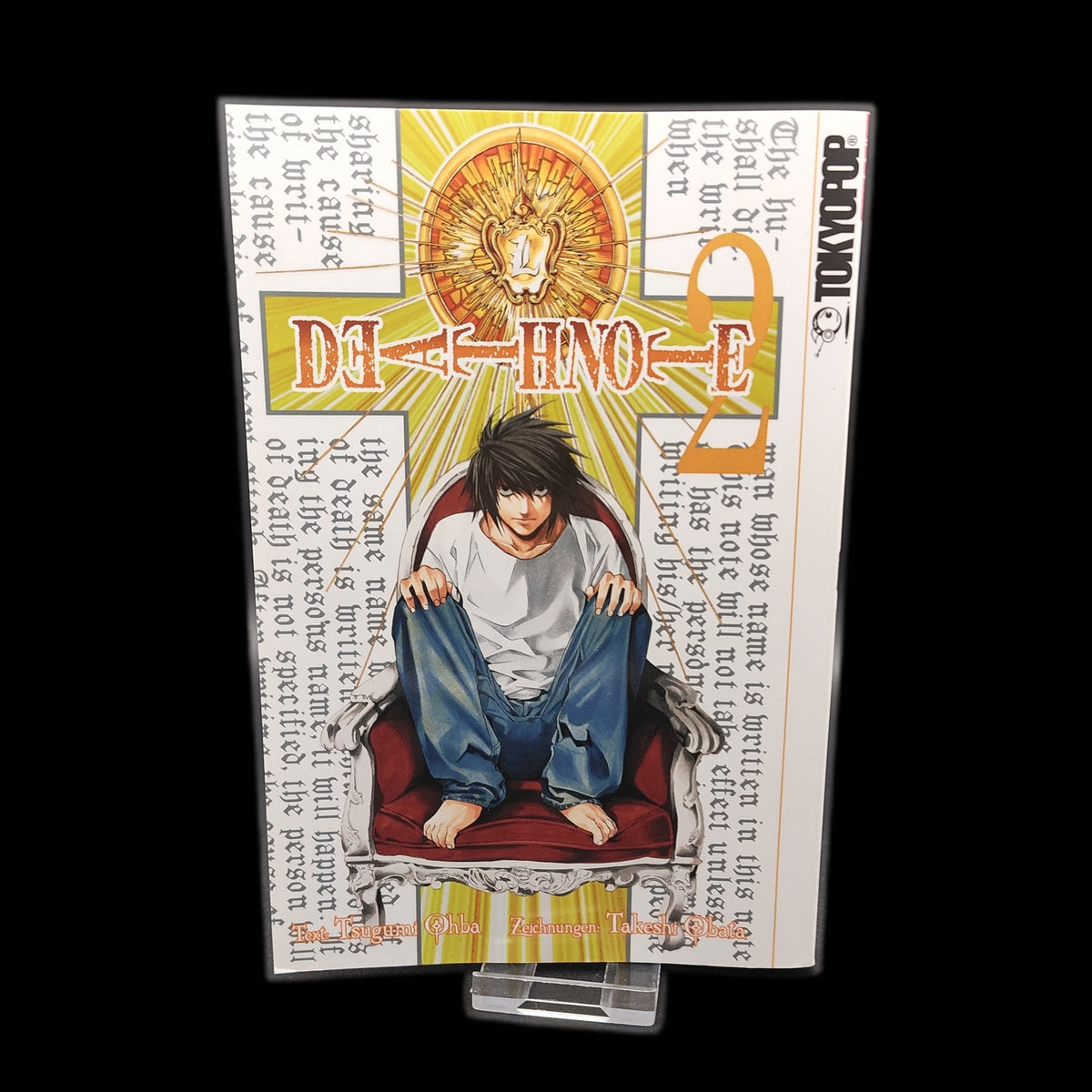 Death Note - Band 2 - Tokyopop - Deutsch - Manga - Mystery - Schwarzweiß