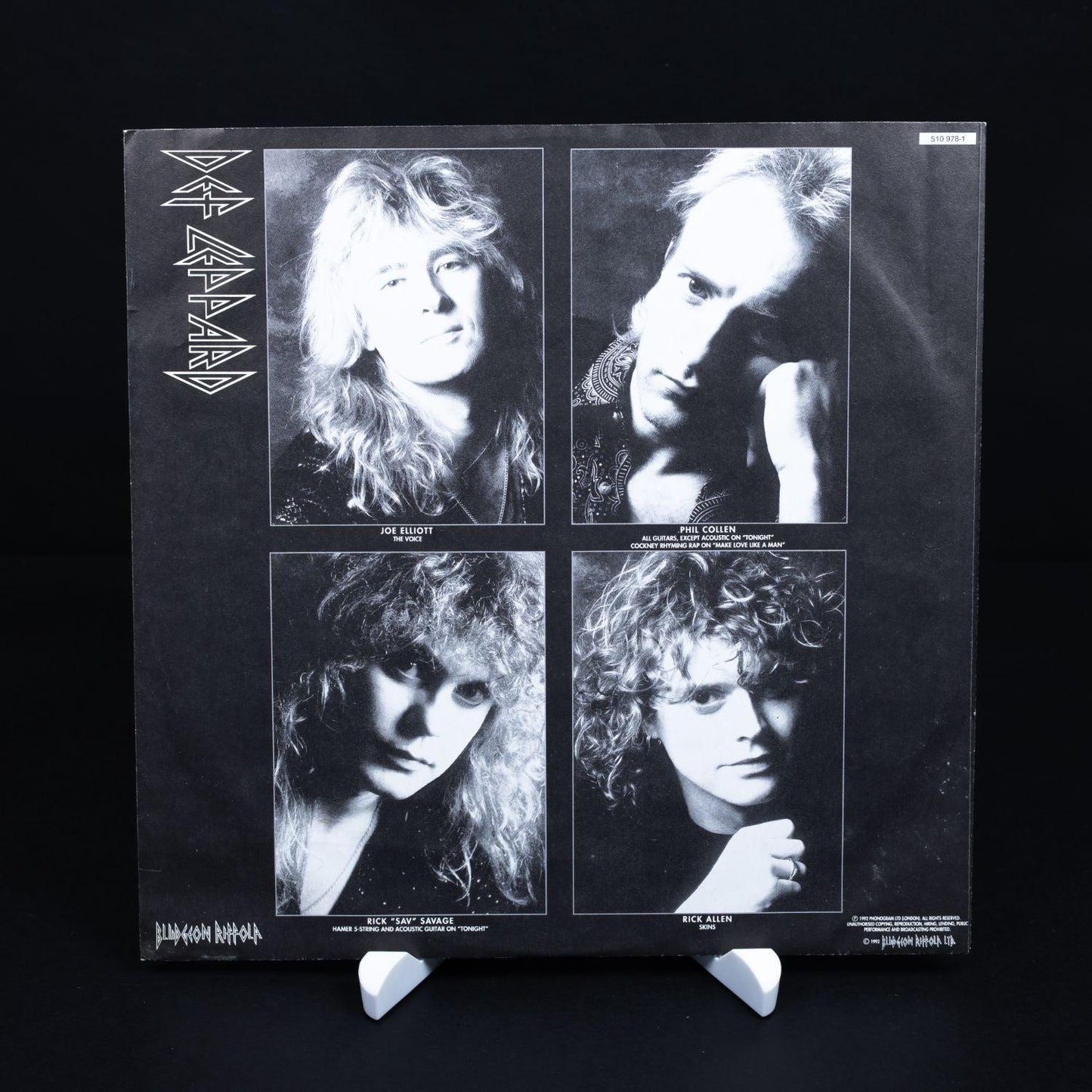 def-leppard-adrenalize-vinyl-lp-12-schallplatte-nm-vg-3 - Utopia Collectibles