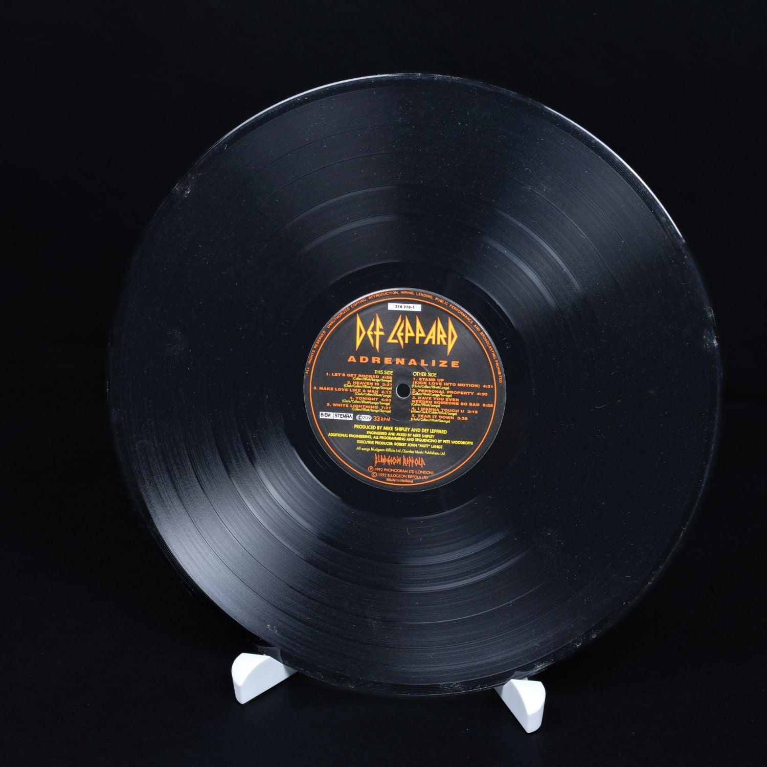 def-leppard-adrenalize-vinyl-lp-12-schallplatte-nm-vg-6 - Utopia Collectibles