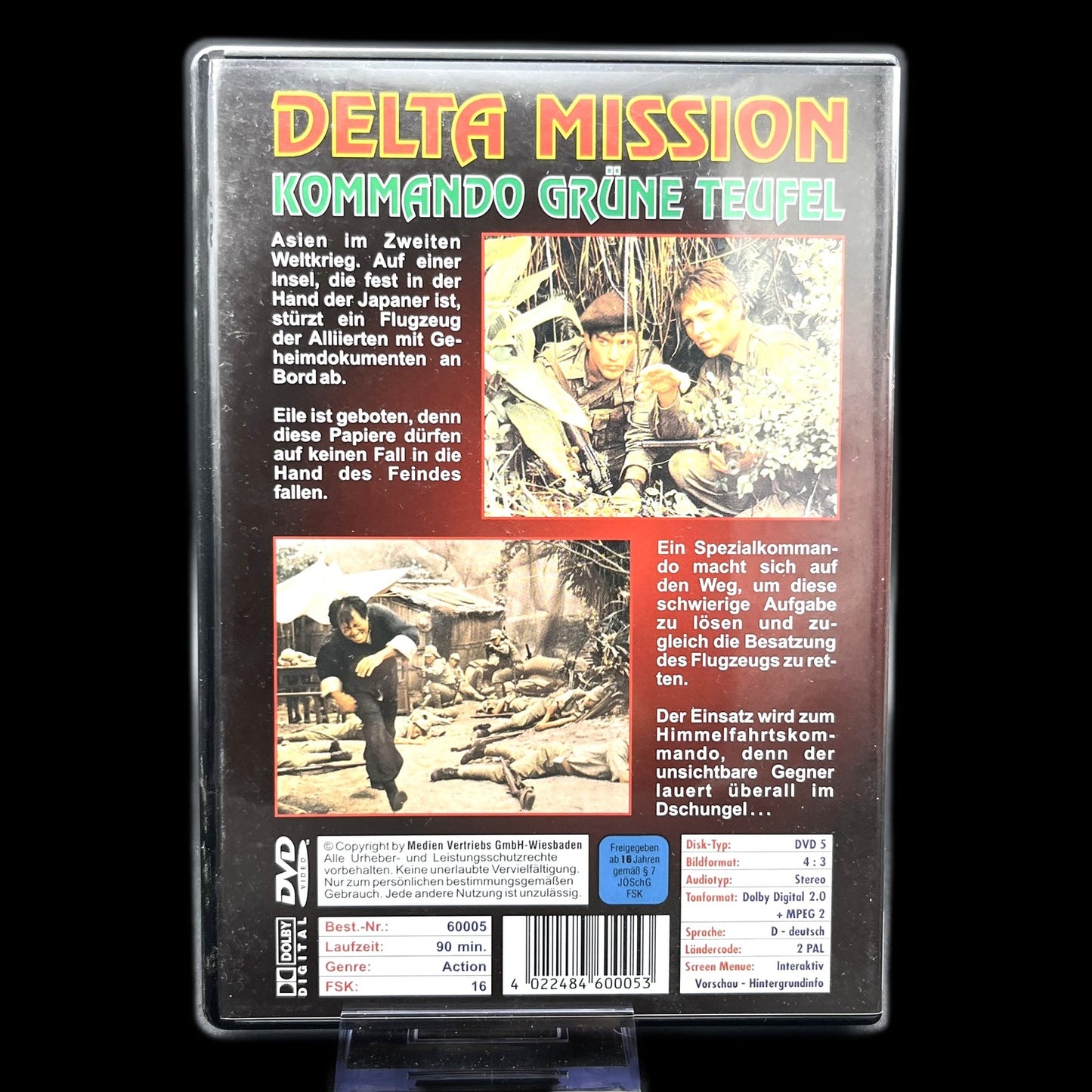 Delta Mission - Mel Gibson - John Phillip Law - Action - DVD - Film - Gebraucht
