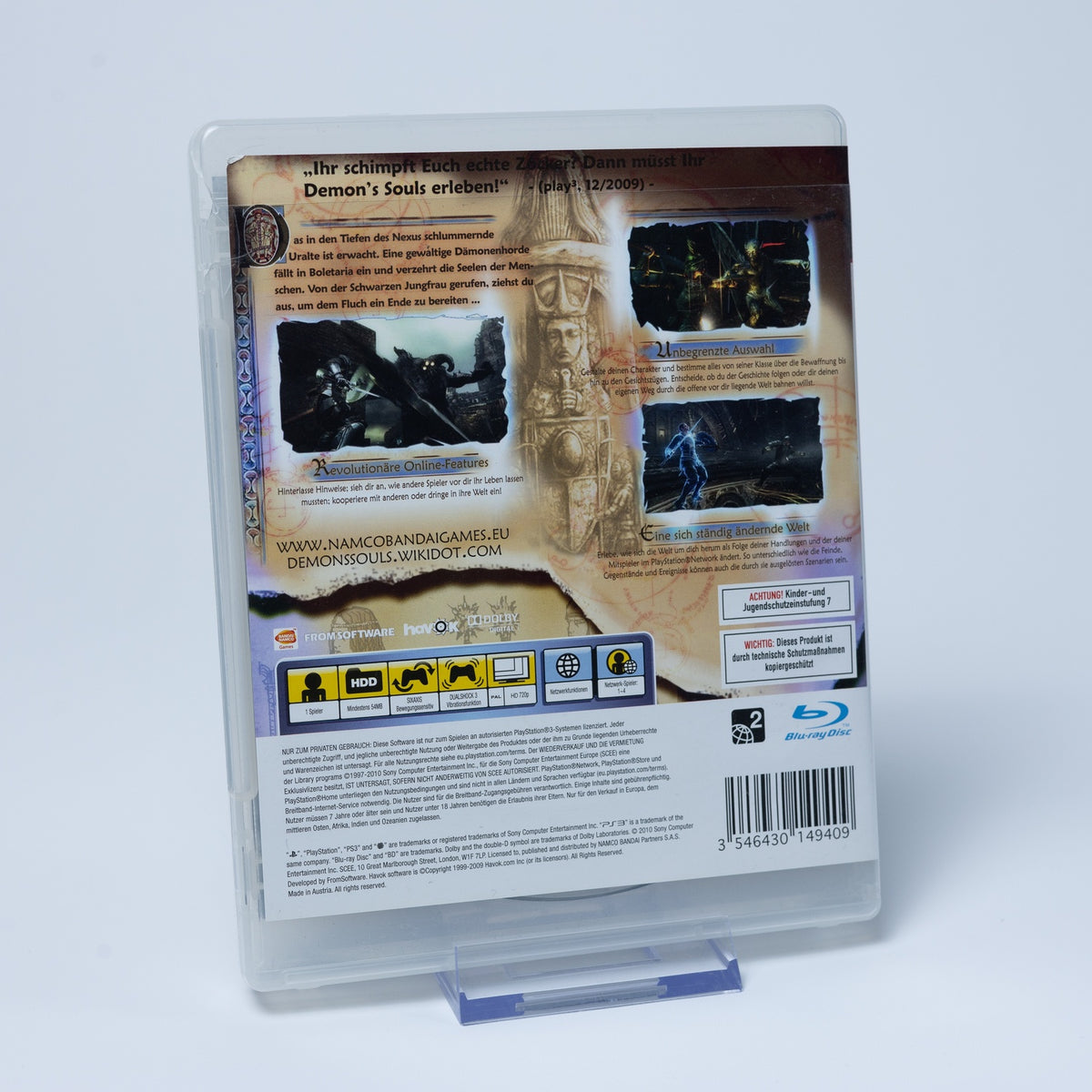 Demon's Souls - Playstation 3 PS3 - Rollenspiel - PAL - deutsch - Gebraucht