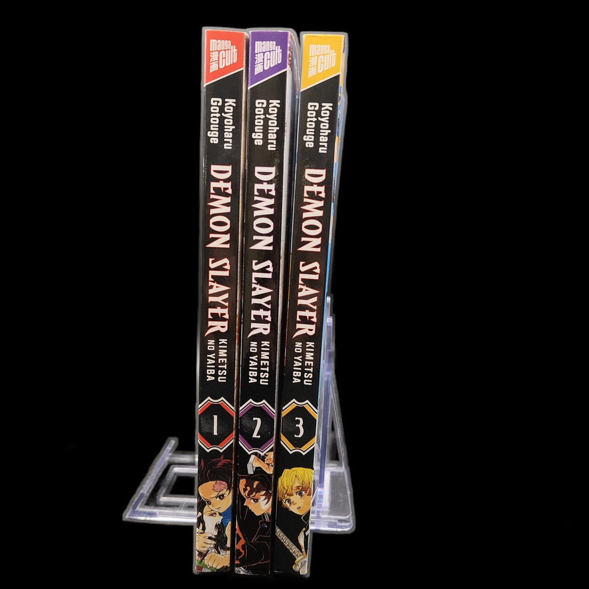 Demon Slayer - Band 1-3 - Manga Cult - Deutsch - Koyoharu Gotouge - Shonen