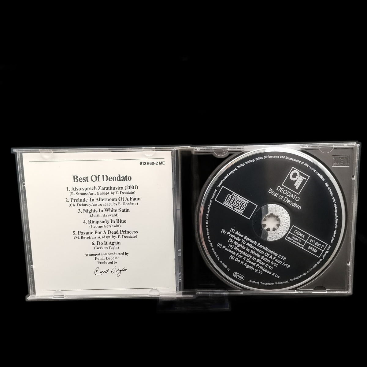Deodato - Best Of Deodato - CTI - 1969 - CD - Jazz - Album - Gebraucht