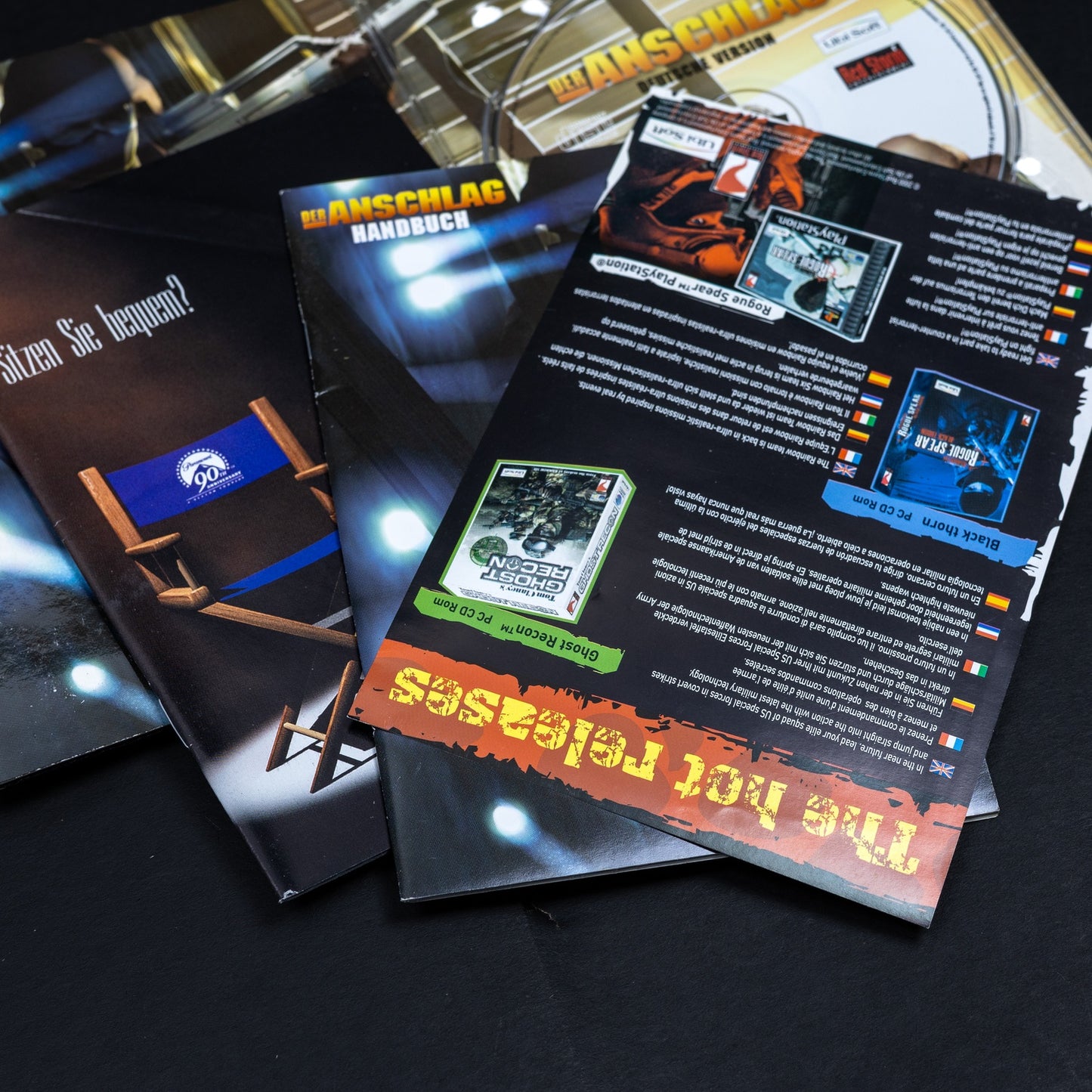 Der Anschlag - PC CD-ROM - Spiel zum Film - CiB - Deutsch - Zustand Gut