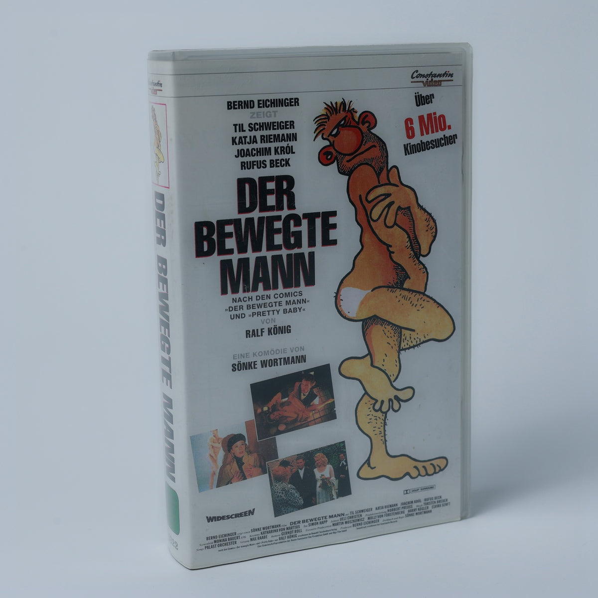 Der Bewegte Mann - Originalhülle mit Einleger - PAL - VHS - Zustand Sehr Gut