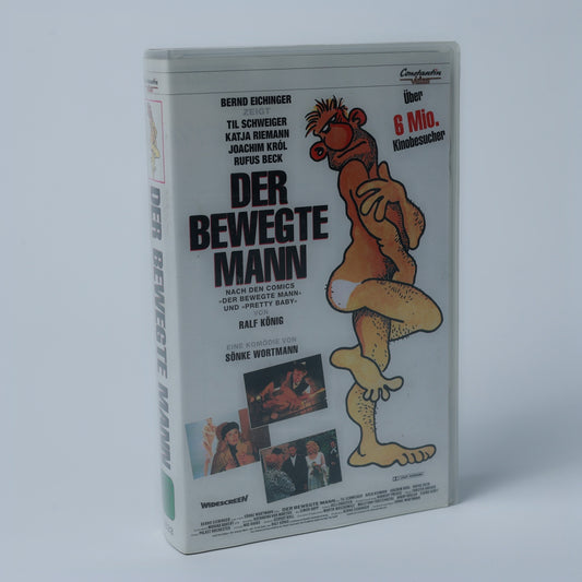 Der Bewegte Mann - Originalhülle mit Einleger - PAL - VHS - Zustand Sehr Gut
