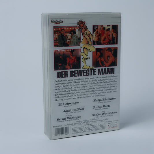 Der Bewegte Mann - Originalhülle mit Einleger - PAL - VHS - Zustand Sehr Gut