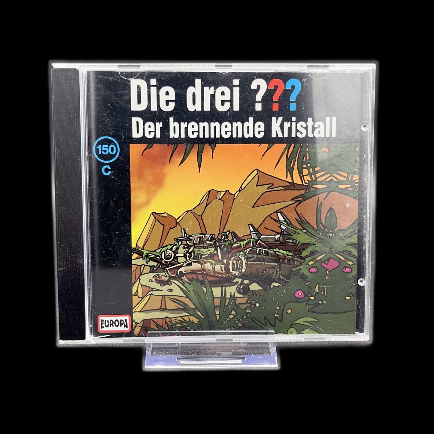 Der brennende Kristall - Robert Arthur - Hörspiel - CD - deutsch - Gebraucht
