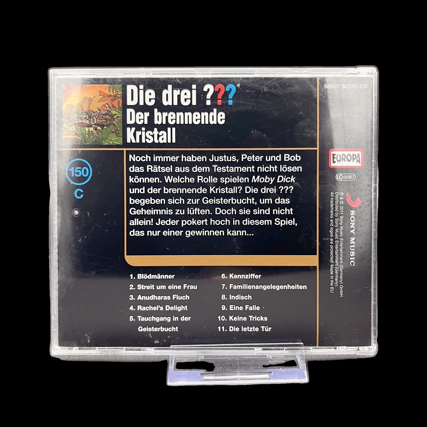 Der brennende Kristall - Robert Arthur - Hörspiel - CD - deutsch - Gebraucht