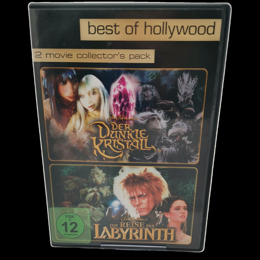 Der Dunkle Kristall / Die Reise ins Labyrinth - Jim Henson - DVD - Sehr gut